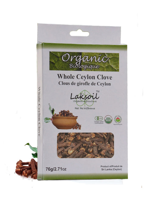 Certified ORGANIC Whole Ceylon Clove (in Box)