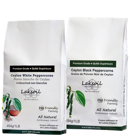 Eco-frendly Pure Ceylon Assorted Peppercorns 4LB/1.816Kg