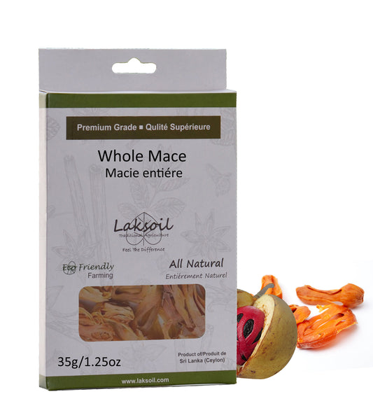 Pure Ceylon Whole Premium Mace 1.25oz/35g