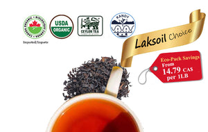 Certified Organic Pure Ceylon Black Organic KANDY BOP Premium Lose Tea