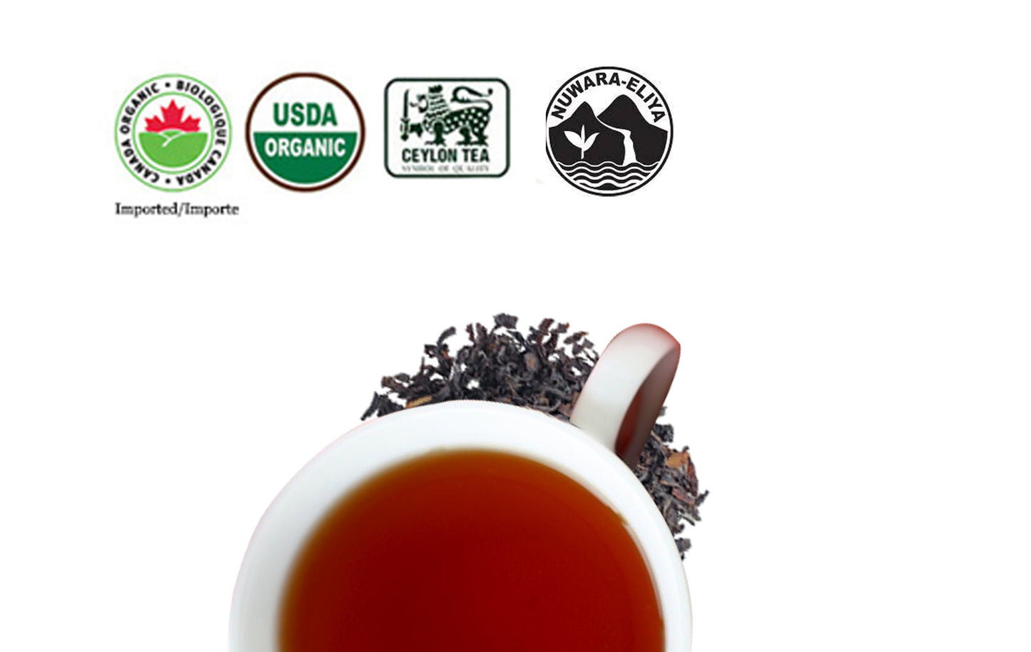 Pure Ceylon Black Organic BOP Premium Losse Tea-  NORWOOD Estate