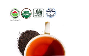 Certified Organic KANDY Pure Ceylon Black Tea BOPF Loose Tea