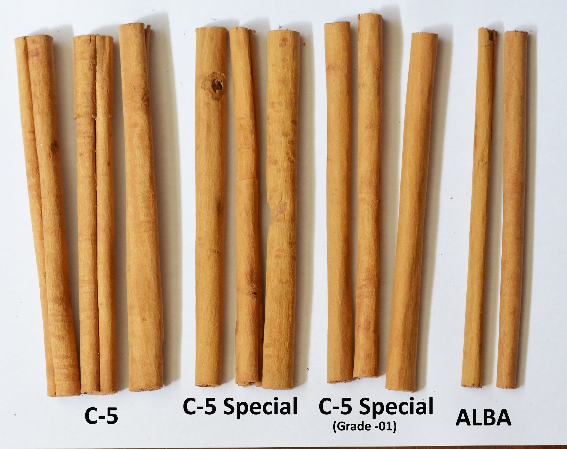 Certified ORGANIC ALBA/C-5 Special Ceylon Cinnamon Sticks 50g/1.79oz - laksoiltraders