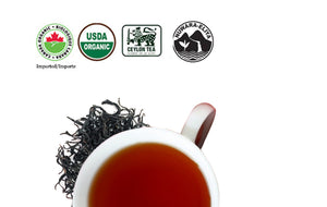 Pure Ceylon Black Organic OP Premium Losse Tea-  NORWOOD Estate