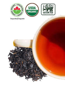 Certified Organic KANDY Pure Ceylon Black Tea BOP Loose Tea