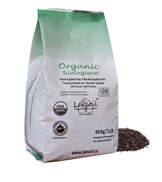 Certified Organic Pure Ceylon KANDY Tea Black BOP Loose Tea (Club Pack)