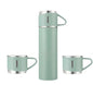 Vacuum thermos 304 Stainless Steel three-cup 500ml Flask for cool or Hot  liquiors