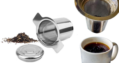 Rust-proof, non-toxic food-grade 304 stainless steel TEA or Coffe INFUSER