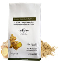 Load image into Gallery viewer, Pure Ceylon Ginger Power 2LB/908g - laksoiltraders
