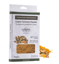 Load image into Gallery viewer, Pure Ceylon Turmeric Power from Eco-Frendly Farming - laksoiltraders
