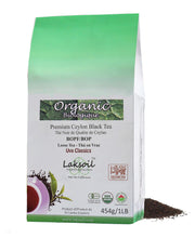 Load image into Gallery viewer, Certified Organic Pure Ceylon UVA BOPF Black Loose Tea (Club Pack) - laksoiltraders
